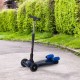 Reiten Kids 3-Wheel Kick Scooter with Lights, Music & Water Spray - Blue